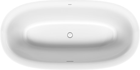 Duravit отдельно стоящая ванна 1800 мм х 900 мм, c двумя наклонами для спины, white tulip, 700469000000000 цвет: белый