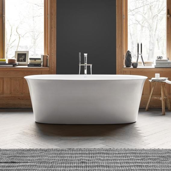 Duravit отдельно стоящая ванна 1800 мм х 900 мм, c двумя наклонами для спины, white tulip, 700469000000000 цвет: белый