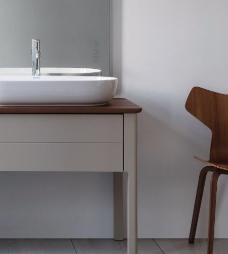 Duravit тумба напольная под столешницу, luv, lu956009292 цвет: каменно-серый