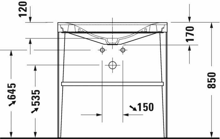 Duravit напольная консоль xviu/c-bonded 800 мм х 850 мм, с умывальником viu, xviu, xv4715ob189 цвет: матовое шампанское/фланелево-серый глянцевый лак
