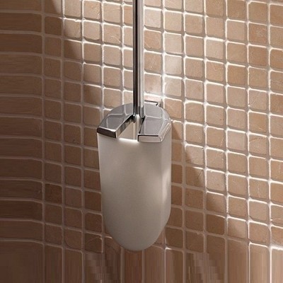 Keuco ершик для туалета, elegance new, белый, хром арт. 11664 010100