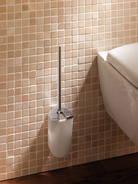 Keuco ершик для туалета, elegance new, белый, хром арт. 11664 010100