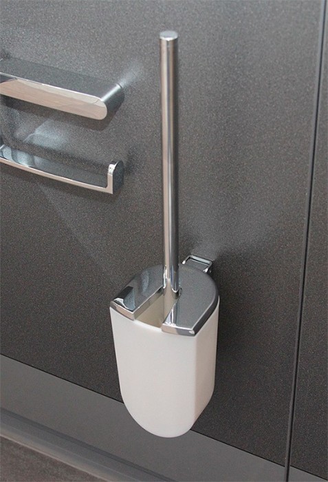 Keuco ершик для туалета, elegance new, белый, хром арт. 11664 010100