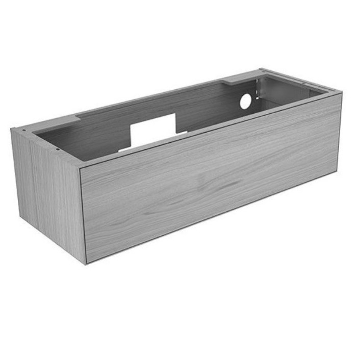 Keuco тумба под умывальник, 1400x400x535 мм фасад орех, edition lignatur, арт. 33360 800011