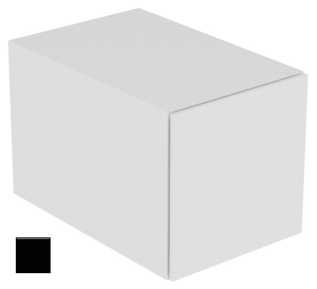 Keuco тумба боковая подвесная с одним выдвижным фронтом, edition 11, черный арт. 31320 330000