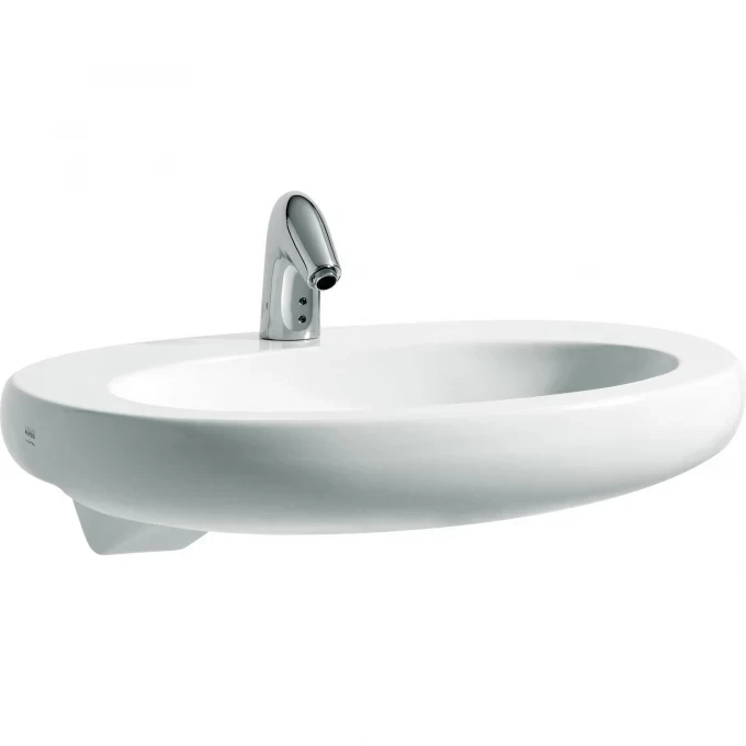 LAUFEN раковина полувстраиваемая 75x50, IL BAGNO ALESSI ONE - 8.1397.2.400.104.1