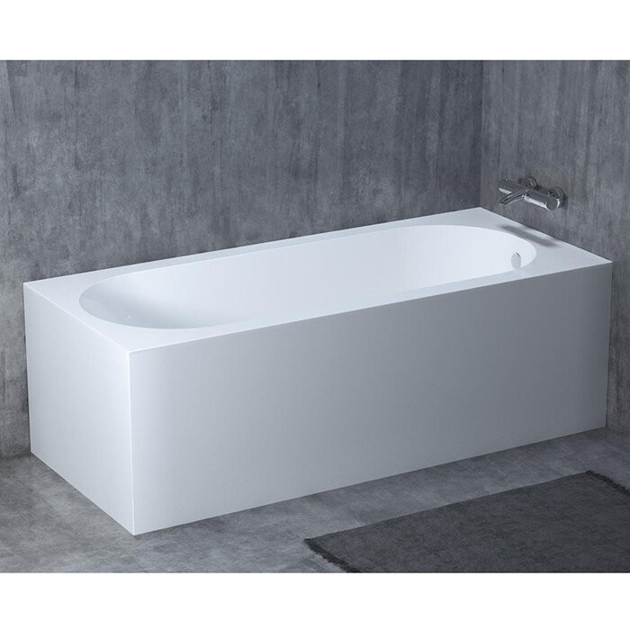 Salini ванна встраиваемая 179,5x79,5, ornella, 102422mrh цвет: матовый белый