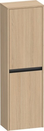 Duravit средний шкаф с двумя дверцами петли справа 240 мм х 400 мм х 1320 мм, ketho.2, k21319r30300000 цвет: натуральный дуб