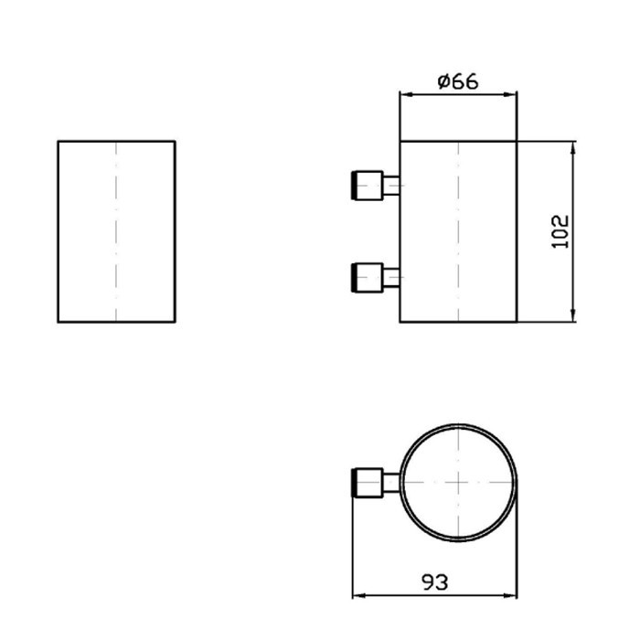 Zucchetti стакан для зубных щеток, подвесной, closer, черный матовый арт. zad513.n6