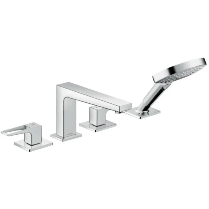 Hansgrohe смеситель на борт ванны, Metropol, хром арт. 74553000