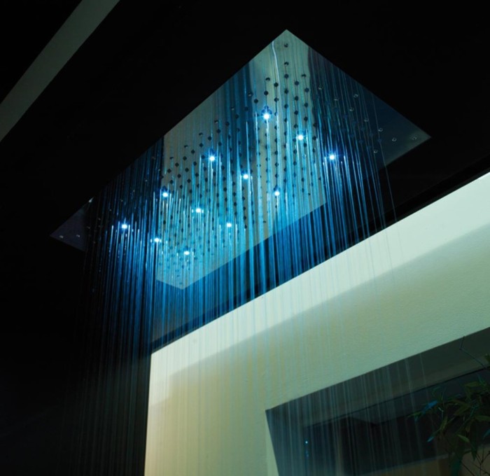 Bossini верхний душ xl с rgb хромотерапией, dream, хром арт. wi0372.030