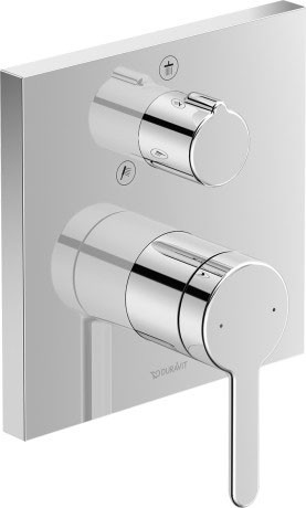 Duravit однорычажный смеситель для душа c14210011010, c.1, c14210011010 цвет: хром