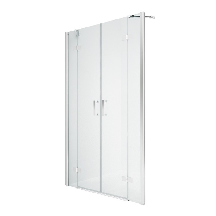 Дверь в нишу new renoma 230x195, New trendy New renoma chrome, хром арт. D-0101A/D-0102A
