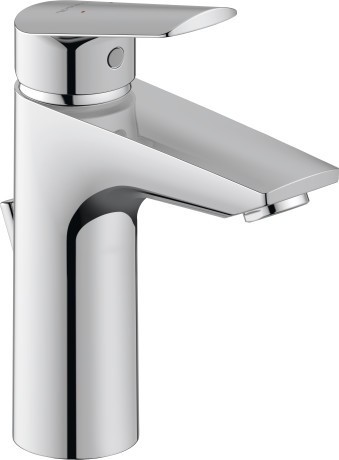 Duravit однорычажный смеситель для раковины м 184 мм, с донным клапаном, no.1, n11020001010 цвет: хром