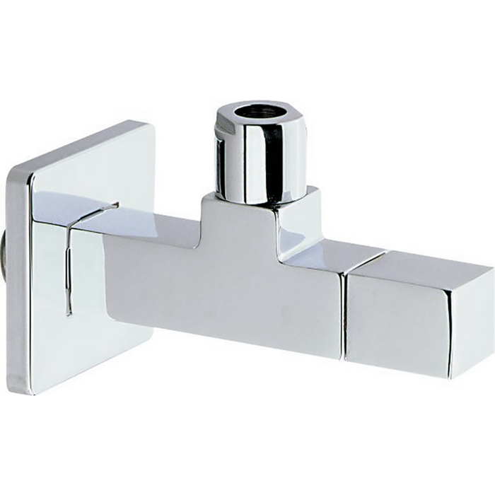 Cisal вентиль угловой 1/2" za00291021 complementi, цвет: хром