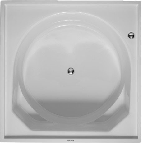 Duravit акриловая встраиваемая ванна 1400 х 1400, blue moon, 700143000000000 цвет: белый