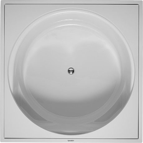 Duravit акриловая встраиваемая ванна 1400 х 1400, blue moon, 700143000000000 цвет: белый