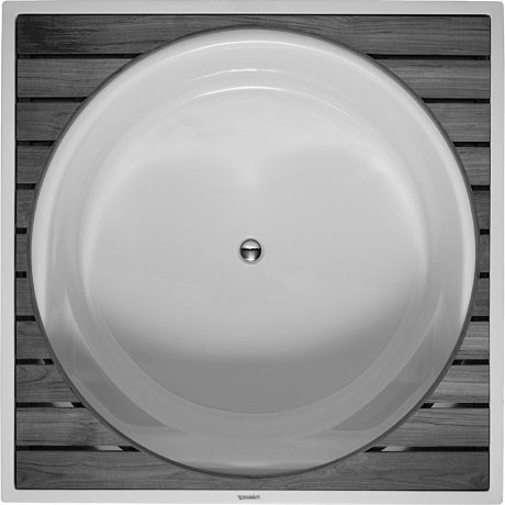 Duravit акриловая встраиваемая ванна 1400 х 1400, blue moon, 700143000000000 цвет: белый