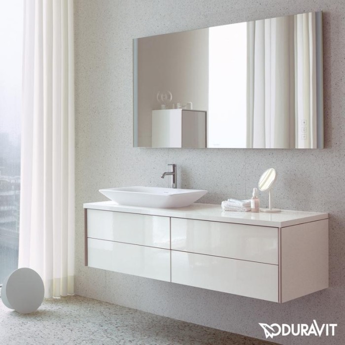 Duravit зеркало с подсветкой, xviu, xv70460b1b1 цвет: champagne matt