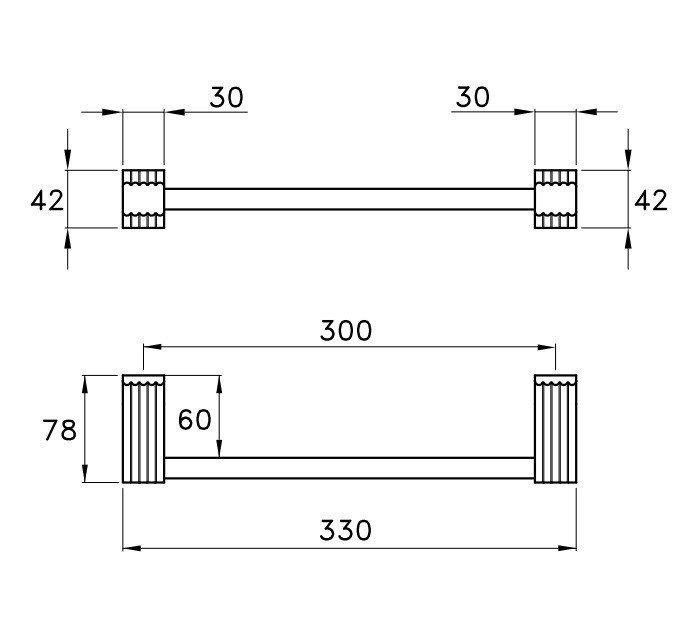 Stella полотенцедержатель, casanova, хром арт. cs10000cr00