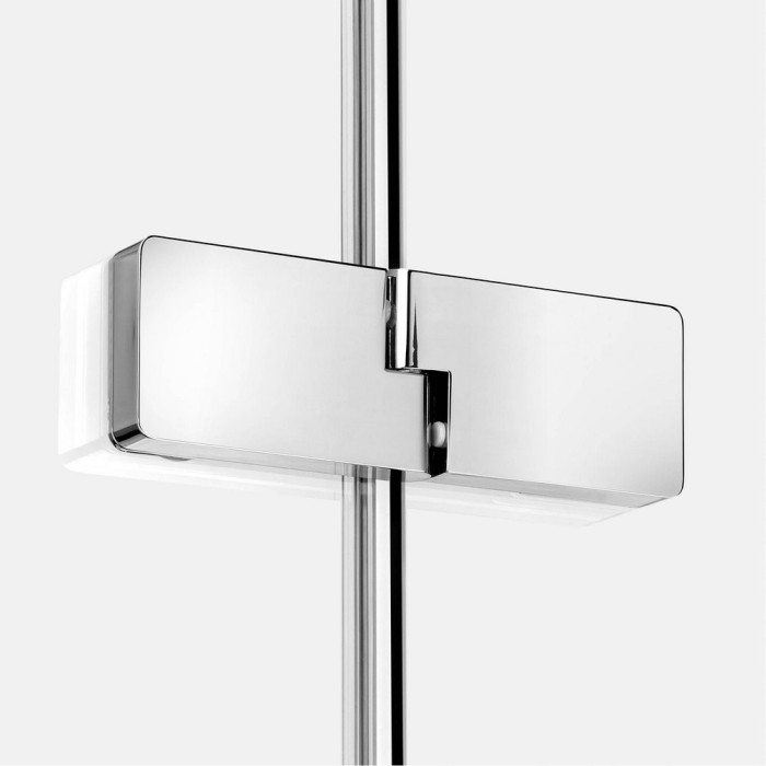 Душевое ограждение eventa plus r 110x80x200, New trendy Eventa chrome, хром арт. EXK-4554