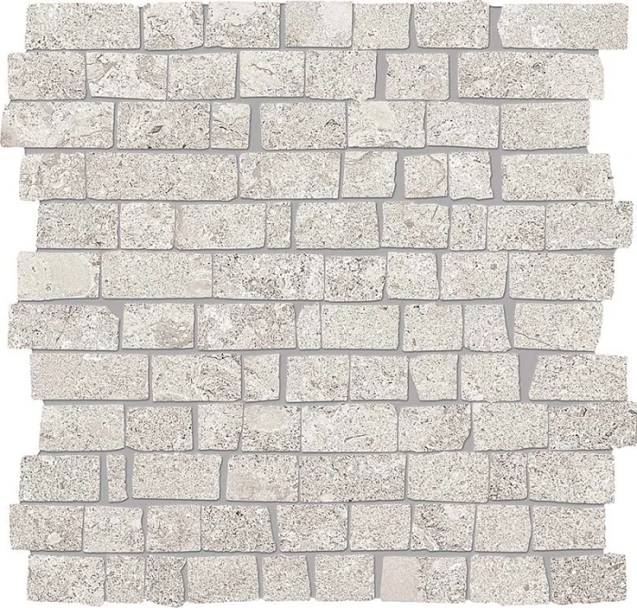 Emil Ceramica керамогранитная плитка 300x300 mapierre mosaico petit mur 5x5 noble gris naturale rett, арт. em0na105