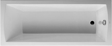 Duravit акриловая встраиваемая ванна 1700 х 700, daro, 700141000000000 цвет: белый
