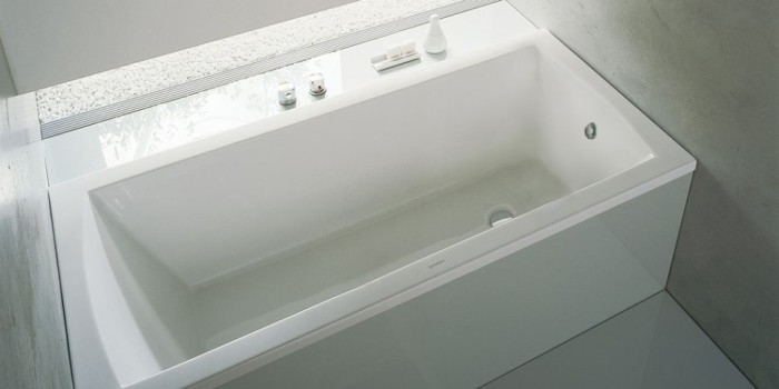 Duravit акриловая встраиваемая ванна 1700 х 700, daro, 700141000000000 цвет: белый