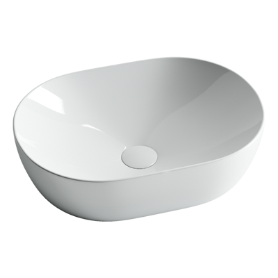 Ceramicanova раковина накладная element, cn5010 цвет: белый