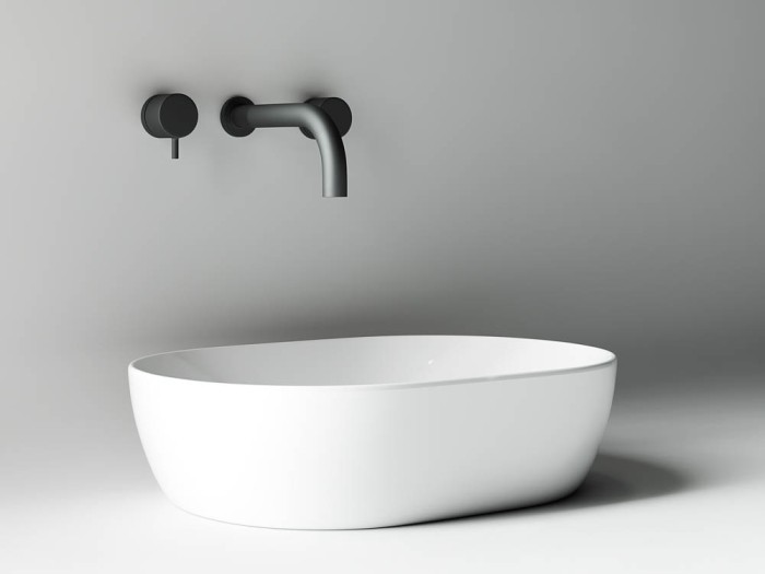 Ceramicanova раковина накладная element, cn5010 цвет: белый