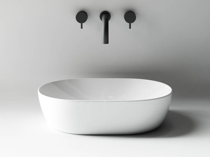 Ceramicanova раковина накладная element, cn5010 цвет: белый