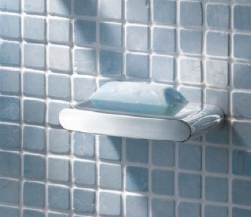 Keuco полочка для мыла, elegance new, хром арт. 11655 019000