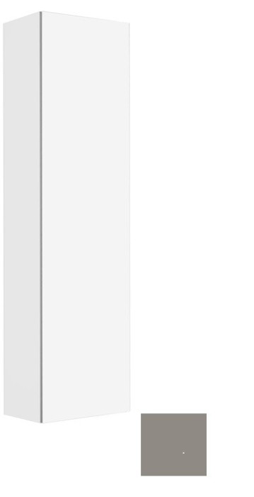 Keuco высокий шкаф-пенал, plan, инокс матовый арт. 32930 290002