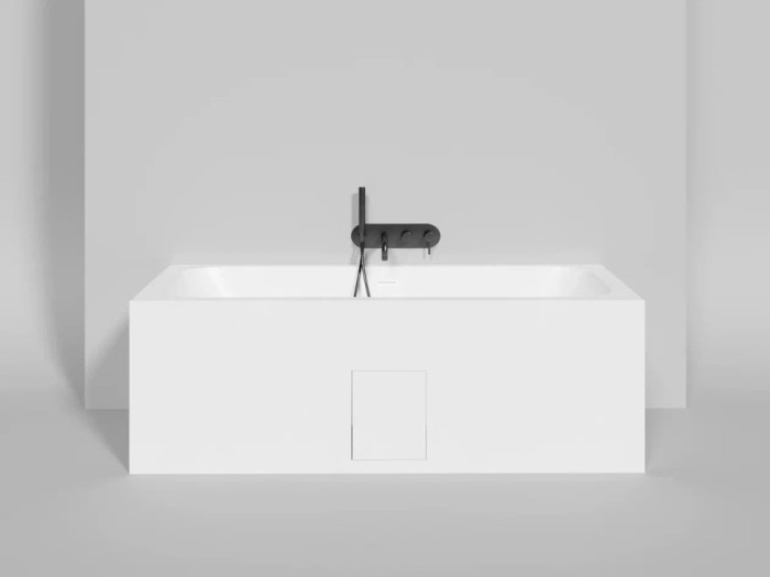 Salini ванна встраиваемая 170x75, orlanda, 103313grh цвет: глянцевый белый