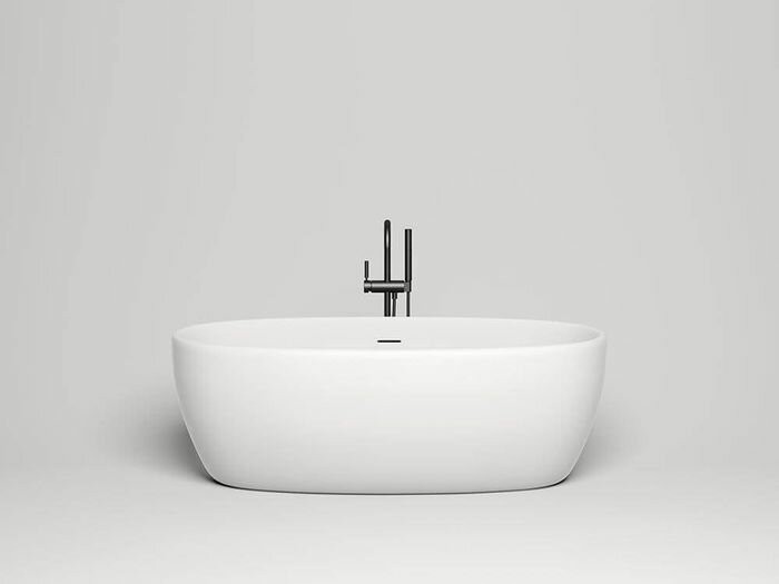 Salini ванна отдельностоящая 170x85, luce, 100121mrh цвет: матовый белый