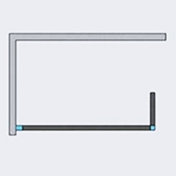 Radaway душевая стенка w3 walk-in 140 фурнитура хром стекло прозрачное, Euphoria - 383136-01-01