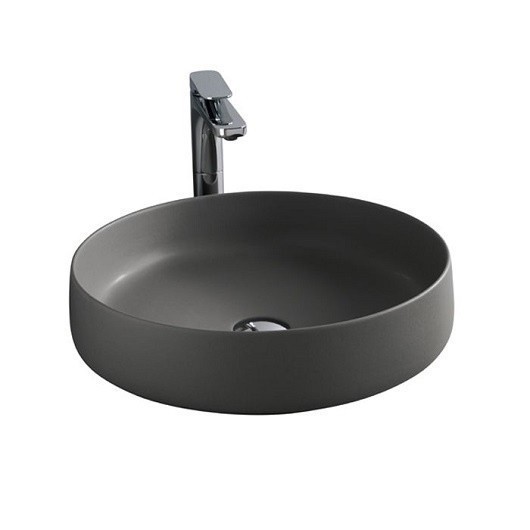 ArtCeram раковина (накладная), col002 15 00 cognac цвет: серый матовый
