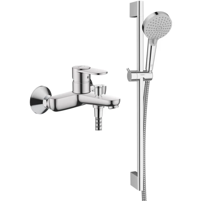 Hansgrohe смеситель для ванны, Vernis S, хром арт. SET/71470000/26275000