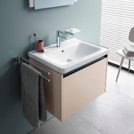 Duravit тумба подвесная под раковину 460 мм х 584 мм х 440 мм, ketho.2, k25075080800000 цвет: графит суперматовый