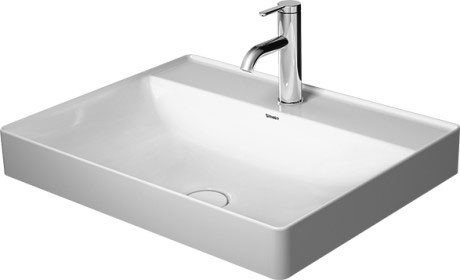 Duravit раковина встраиваемая сверху 60х47см, durasquare, 2354600041 цвет: белый