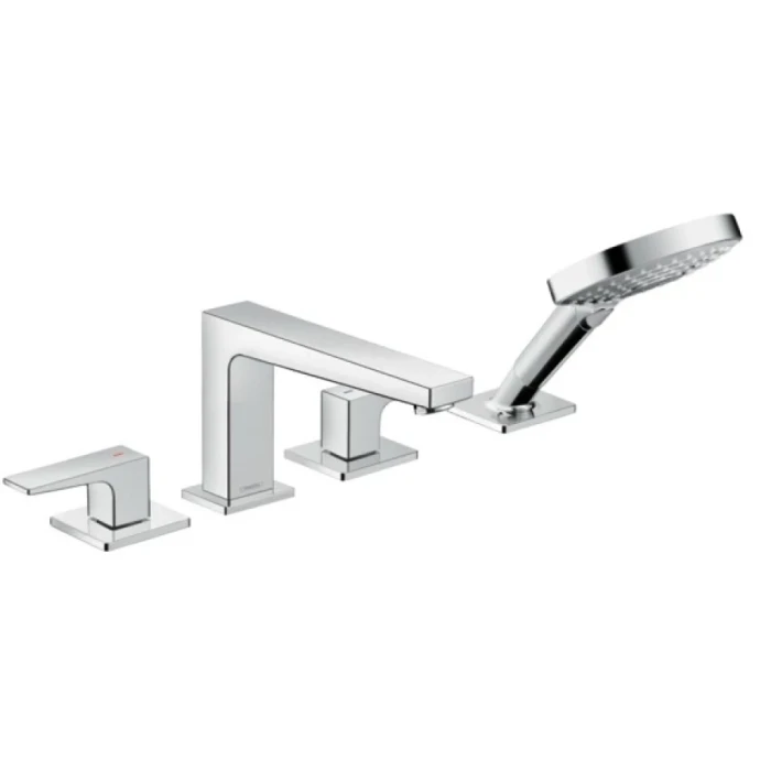 Hansgrohe смеситель на борт ванны, Metropol, хром арт. 32553000
