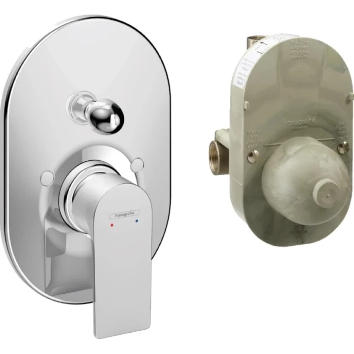 Hansgrohe смеситель для ванны, Rebris E, хром арт. 72458000