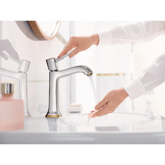 Hansgrohe смеситель для раковины 160 с донным клапаном, Metropol Classic, арт. 31302090
