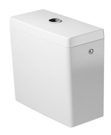 Duravit бачок для унитаза с двойным смывом подвод воды сверху, starck 3, 09200000051 цвет: белый