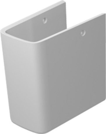 Duravit полупьедестал для раковины, me by starck, 0858400000 цвет: белый