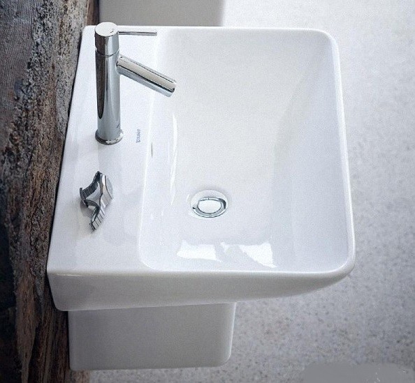 Duravit полупьедестал для раковины, me by starck, 0858400000 цвет: белый