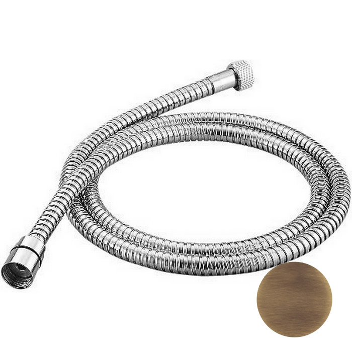 Cisal душевой шланг 150 см za00901027 shower, цвет: бронза