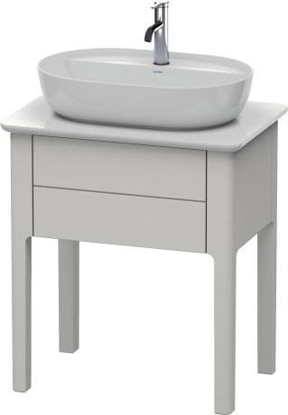 Duravit тумба наольная под столешницу скандинавский, luv, lu956003939 цвет: скандинавский белый