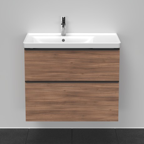 Duravit тумба подвесная под раковину 784 мм х 452 мм, d-neo, de435707979 цвет: орех натуральный