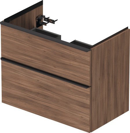 Duravit тумба подвесная под раковину 784 мм х 452 мм, d-neo, de435707979 цвет: орех натуральный